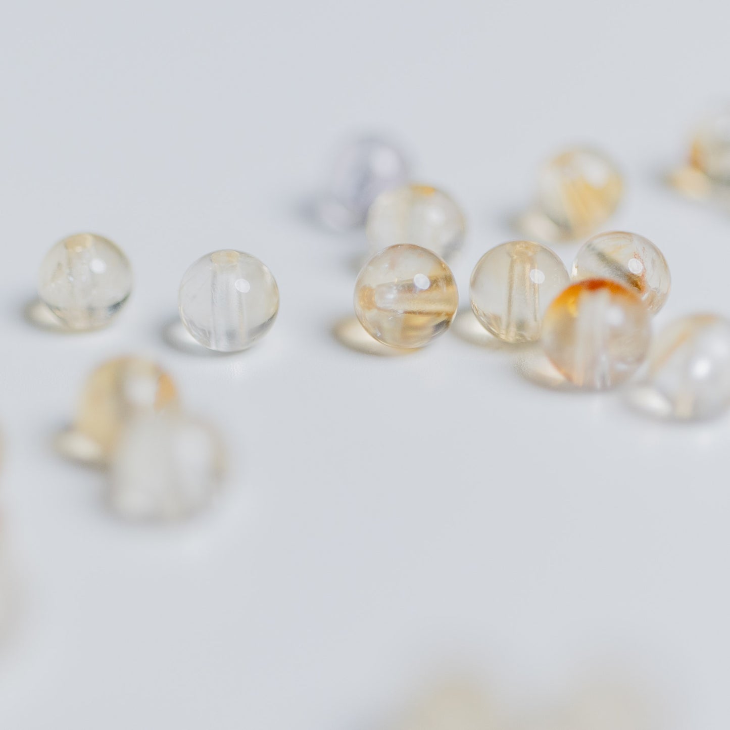 Citrin - Perle - 4mm - rund