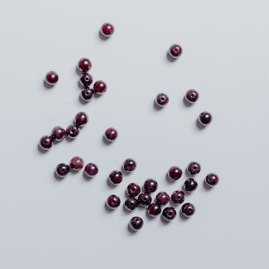 Granat - Perle - 4mm - rund