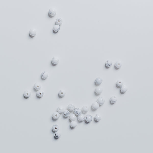 Magnesit - 4mm - rund