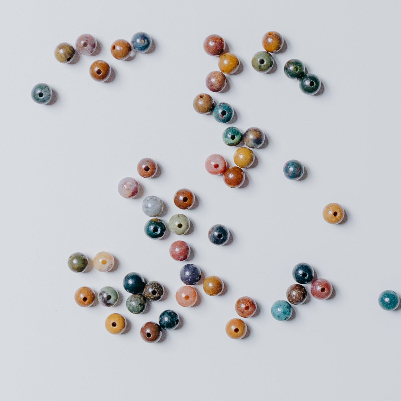 Ocean Jaspis - Perle - 4mm - rund