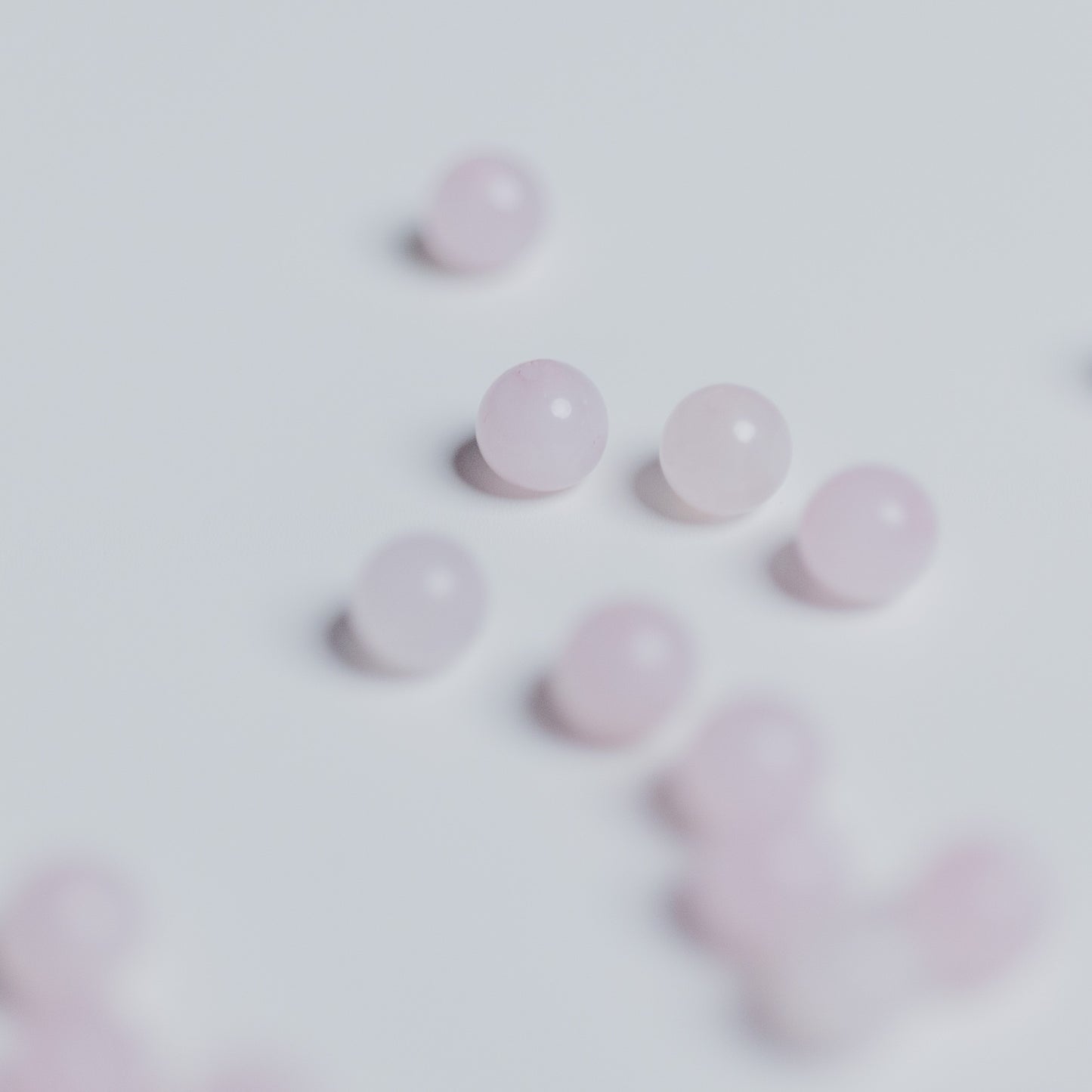 Rosenquarz - Perle - 4mm - rund