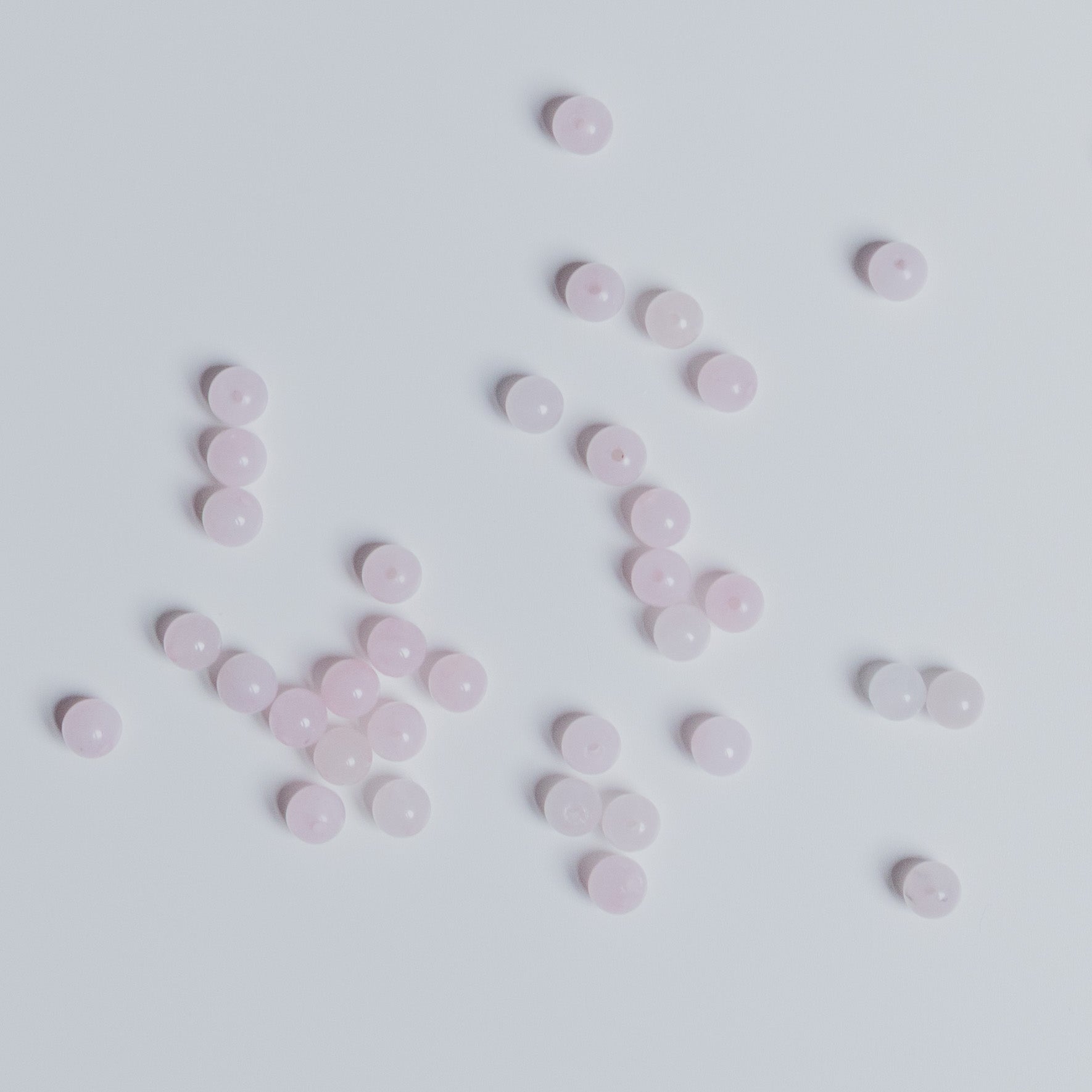 Rosenquarz - Perle - 4mm - rund