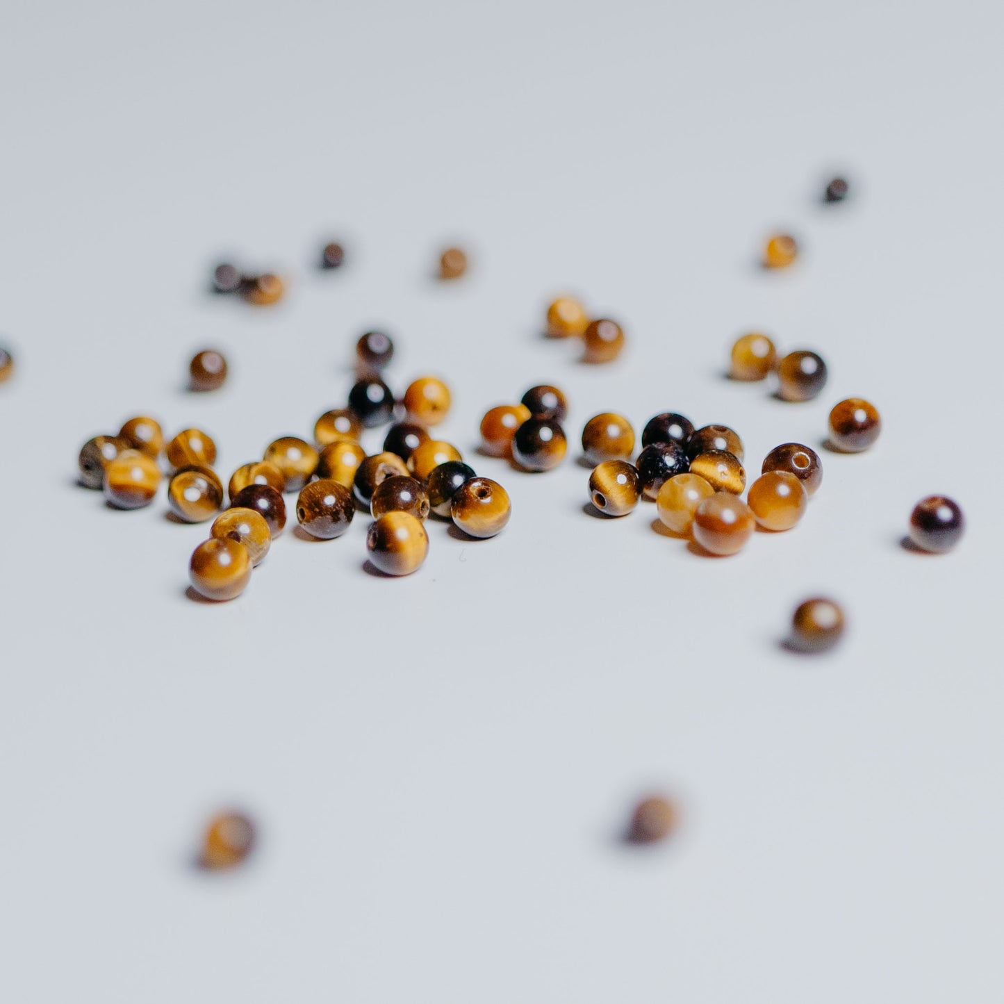 Tigerauge - Perle - 4mm - rund