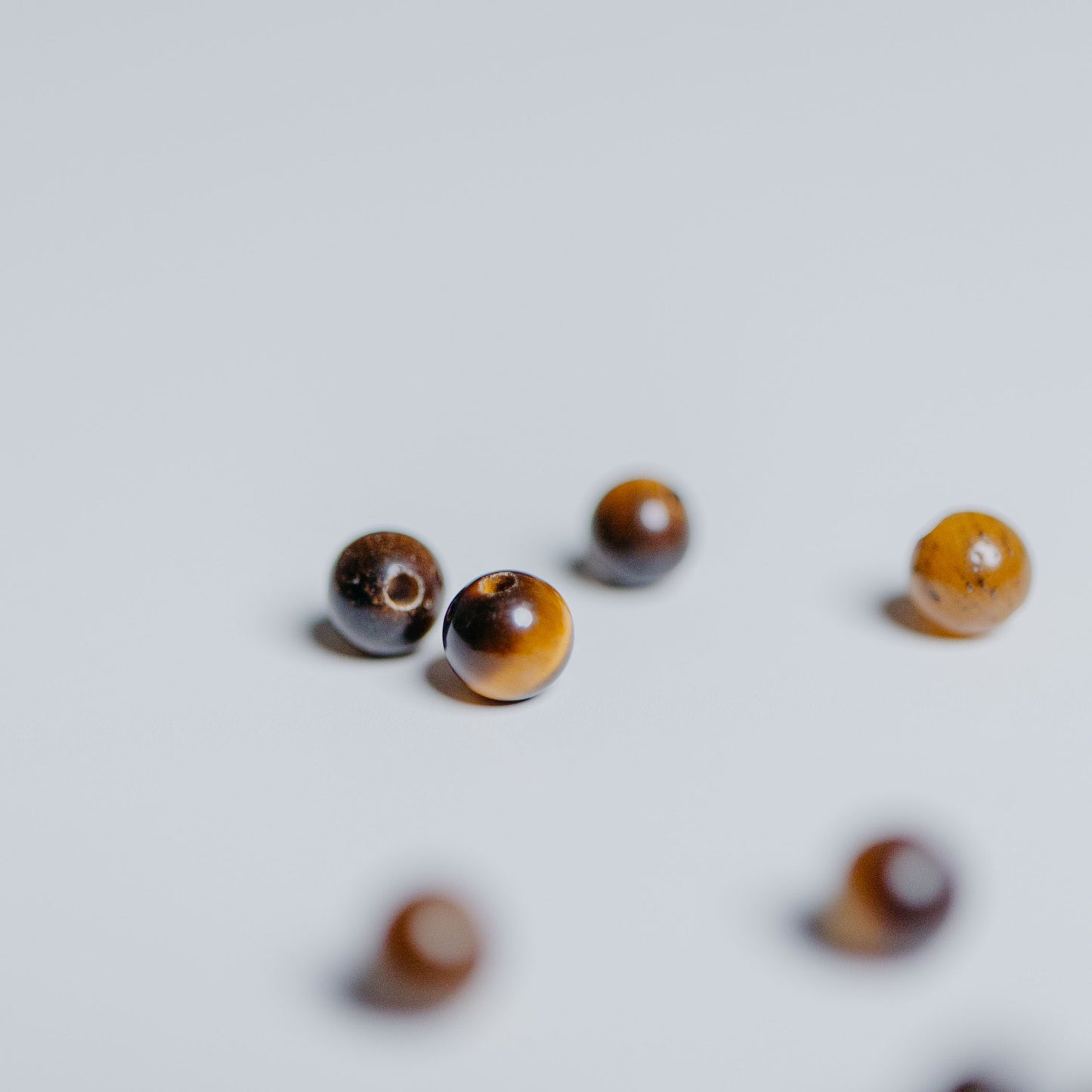 Tigerauge - Perle - 4mm - rund