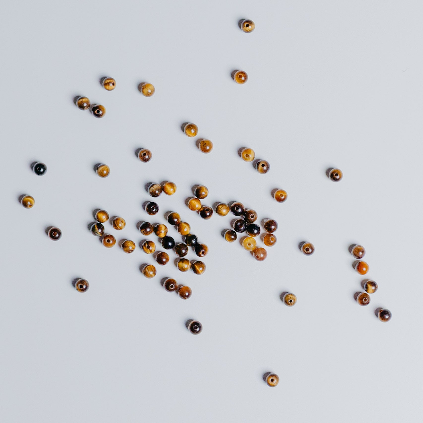 Tigerauge - Perle - 4mm - rund