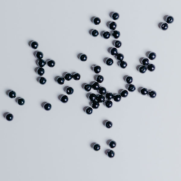 Turmalin schwarz - 4mm - rund