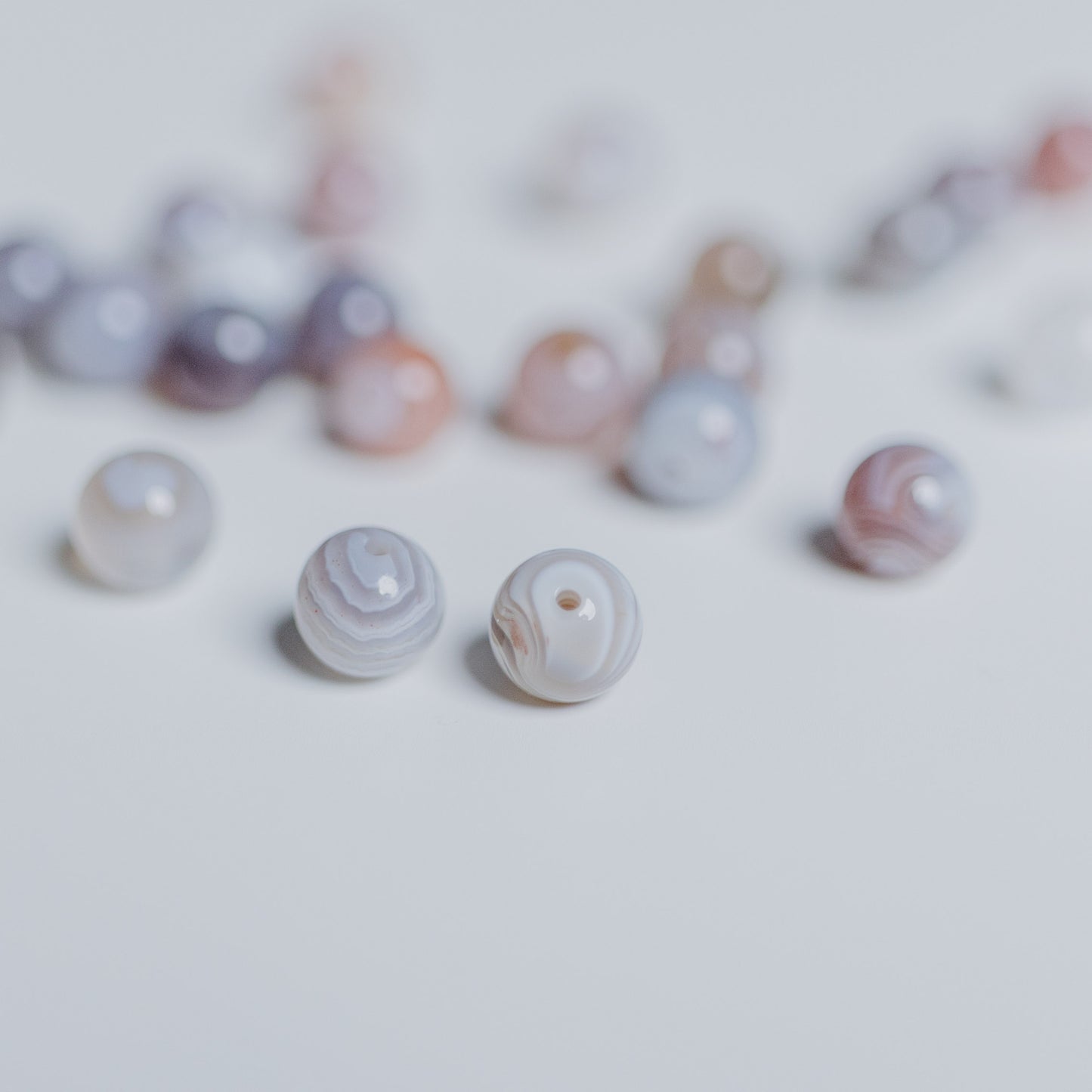 Achat Botswanaachat - Perle - 6mm - rund