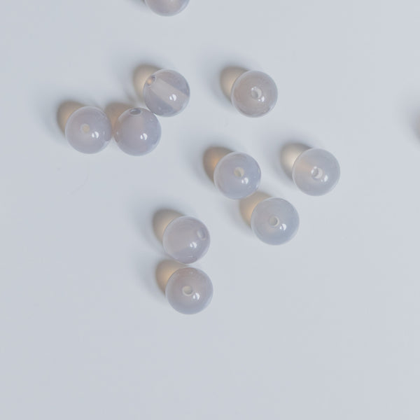 Achat - Perle - 6mm - rund