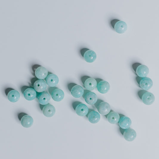 Amazonit - Perle - 6mm - rund