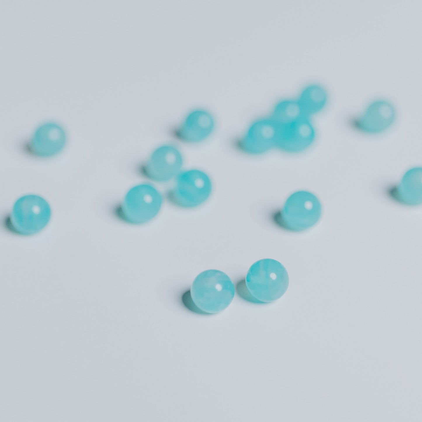 Amazonit türkis - Perle - 6mm - rund