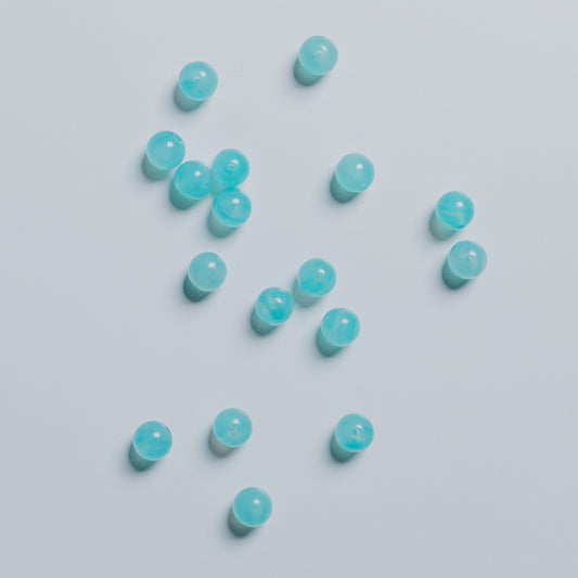 Amazonit türkis - Perle - 6mm - rund