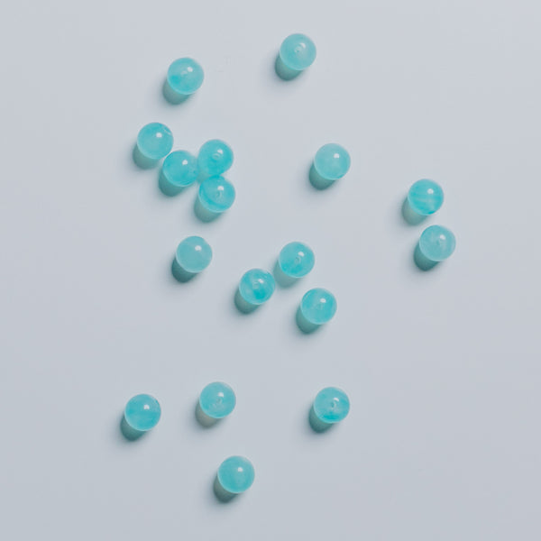 Amazonit türkis - 6mm - rund