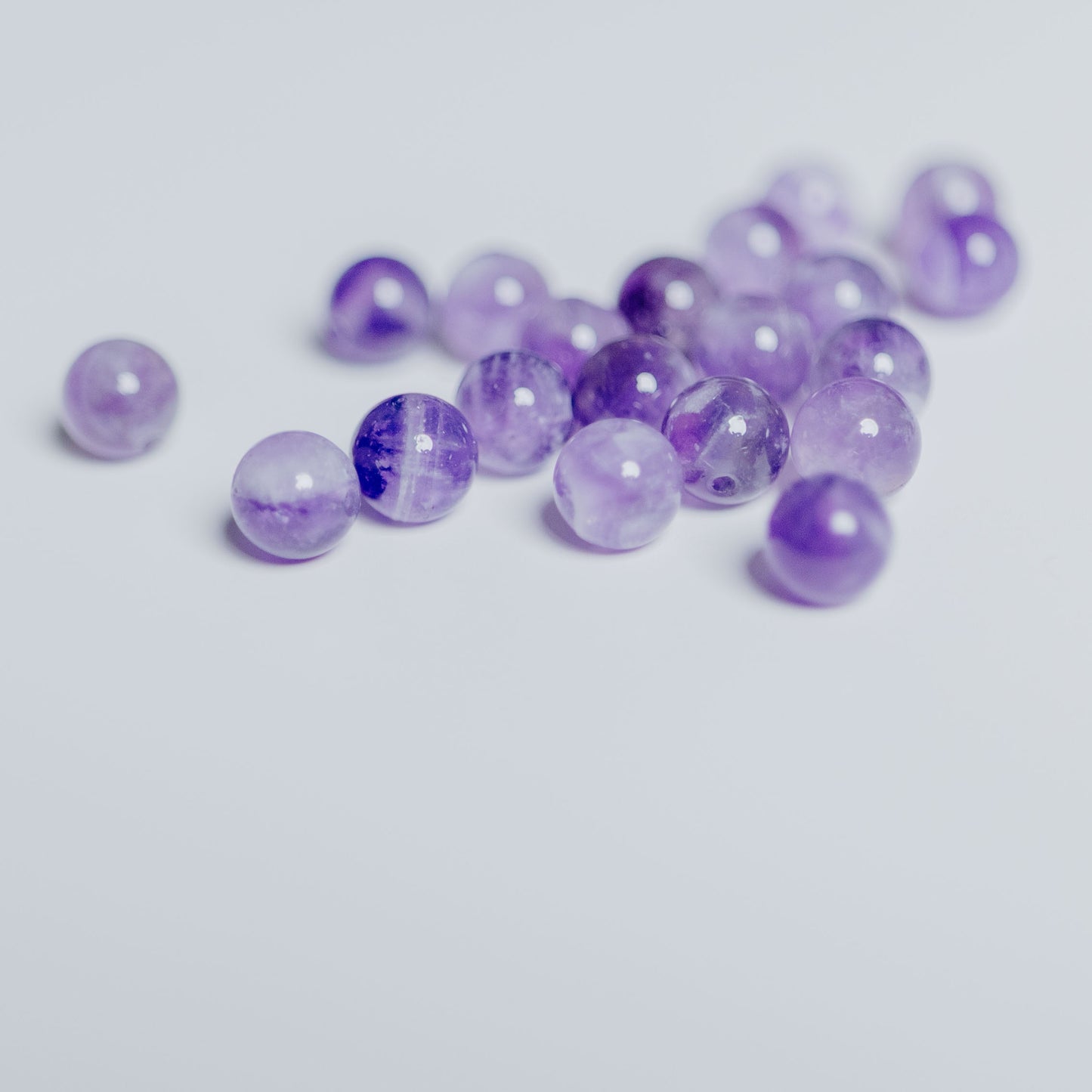 Amethyst - Perle - 6mm - rund