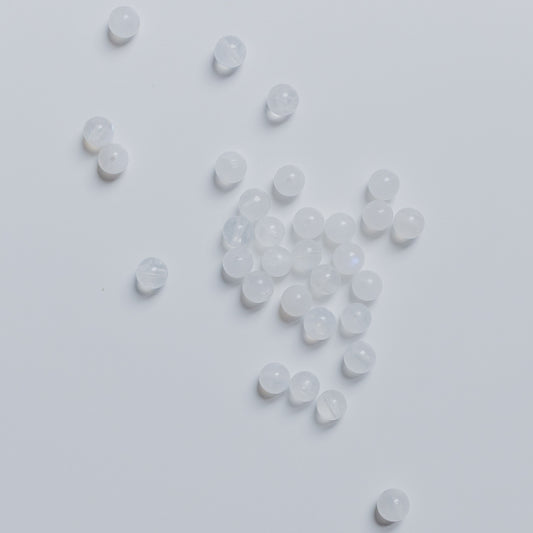 Mondstein weiß - Perle - 6mm - rund