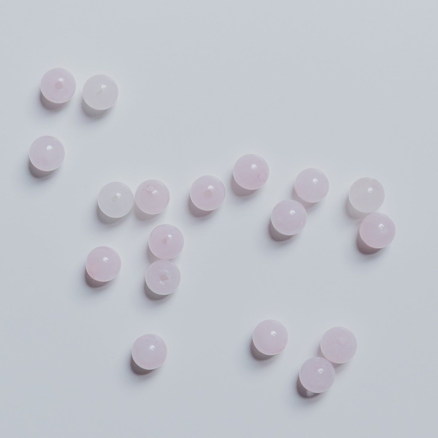 Rosenquarz - Perle - 6mm - rund