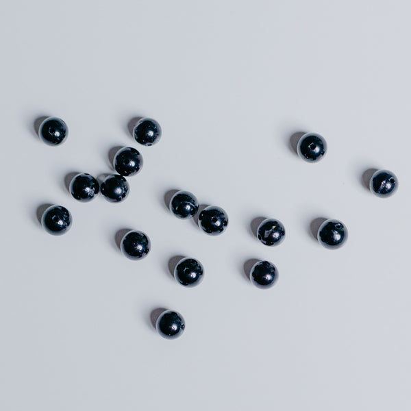 Turmalin schwarz - 6mm - rund