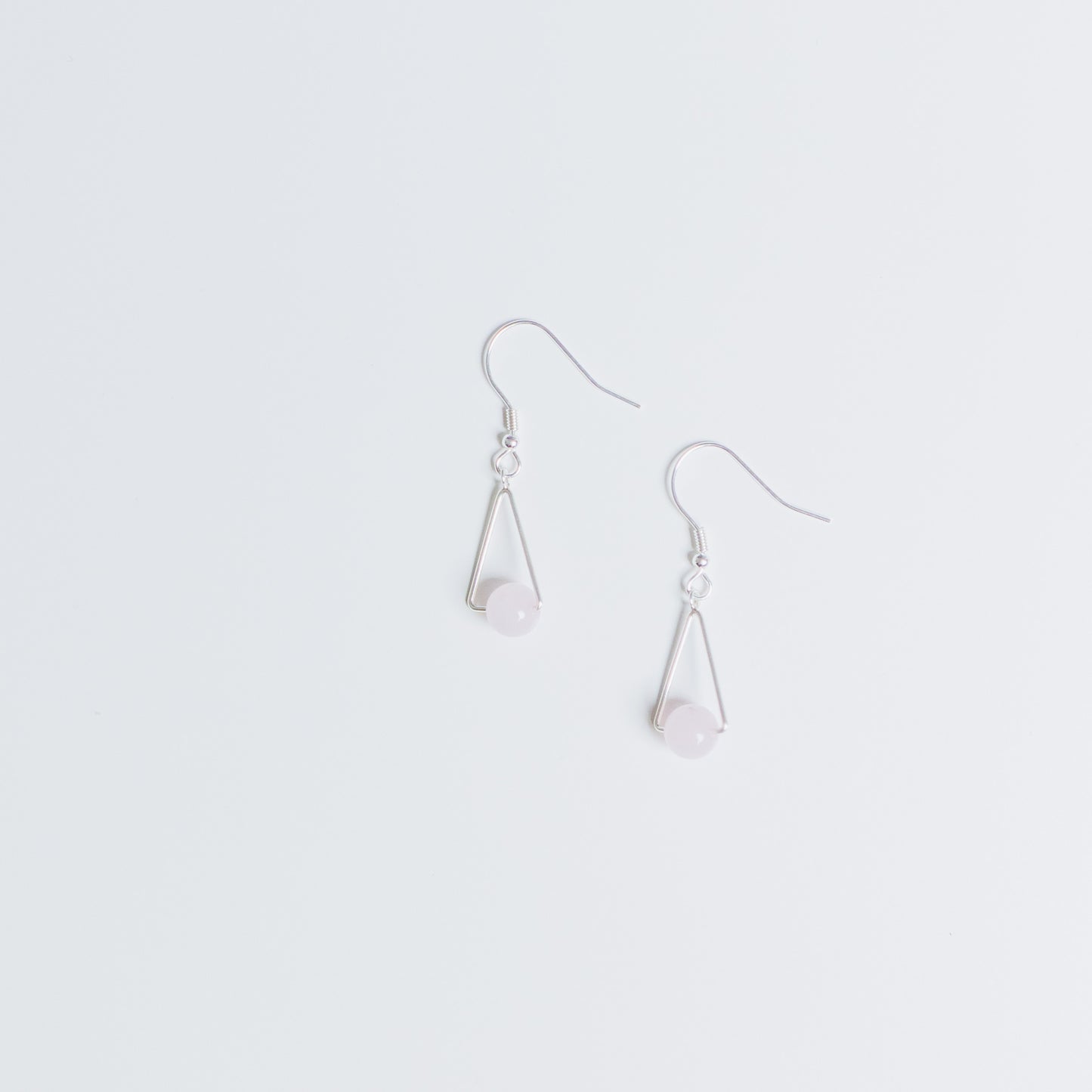 Ohrring - MONTARA - Rosenquarz