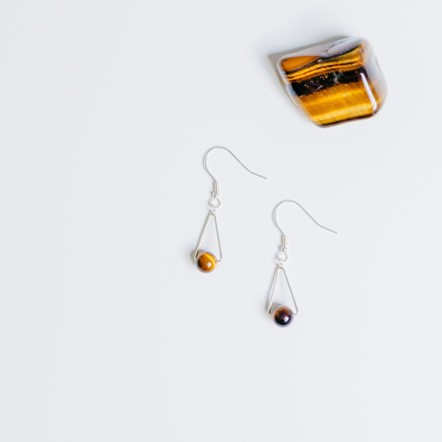 Ohrring - MONTARA - Tigerauge